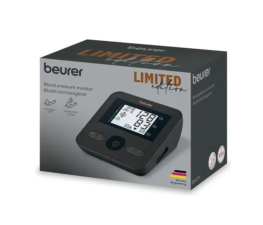 -فشارسنج-BM27-limited-e1727768242616 فشارسنج دیحیتال بازویی بیورر مدل bm27 پلاس با گارانتی طلایی آرمین درمان - تصویر 1